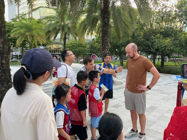 Bilde fra oppdrag i Kina